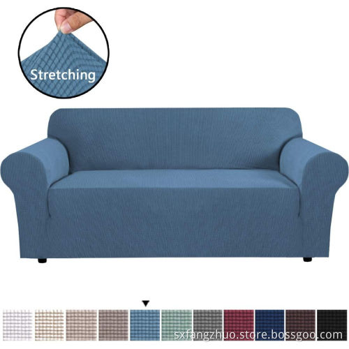 Best selling amazon high stretch sofa cover I shape sofa slipcover
